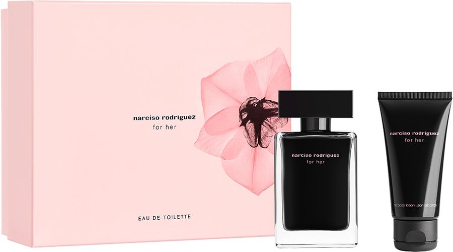 for her EDT 50 ml + for her Body Lotion 50 ml Profumo e Corpo Set Donna NARCISO RODRIGUEZ