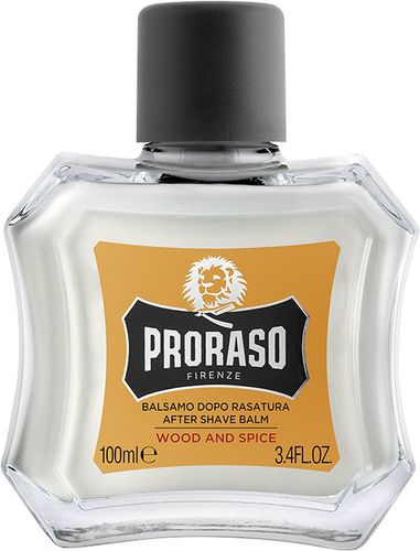 Balsamo Dopo Rasatura Wood and Spice Flacone 100 ml PRORASO Uomo