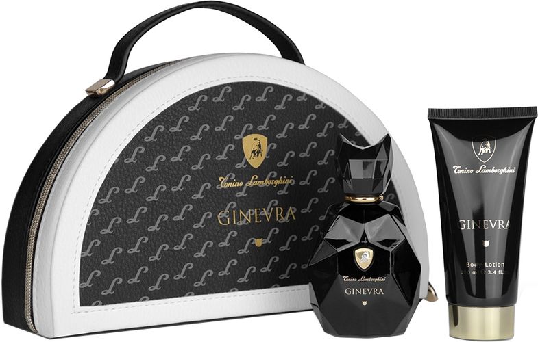 Ginevra Black Panther Bag Edp 50ml+Body Lotion100ml TONINO LAMBORGHINI