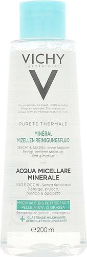 Purete Thermale Acqua Micellare Minerale Pelle Mistagrassa 200ml Vichy