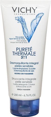 Purete Thermale 3In1 Struccante Integrale Latte Detergente 200ml Vichy