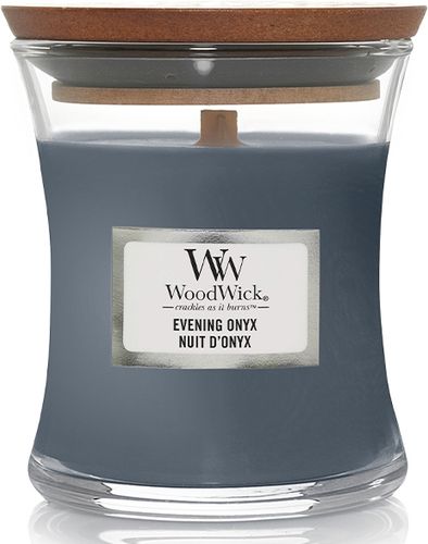 Evening Onyx Candele In Vetro Piccola 85 gr Woodwick