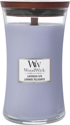 Lavender Spa Candele In Vetro Grande 610 gr Woodwick