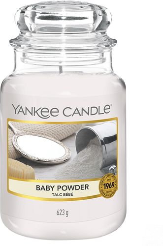 Candela Baby Powder Giara Grande 623 gr Yankee Candle
