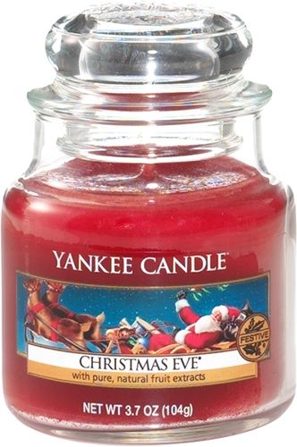 Candela Christmas Eve Giara Piccola 104 gr Yankee Candle