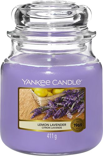 Candela Lemon Lavender Giara Media 411 gr Yankee Candle