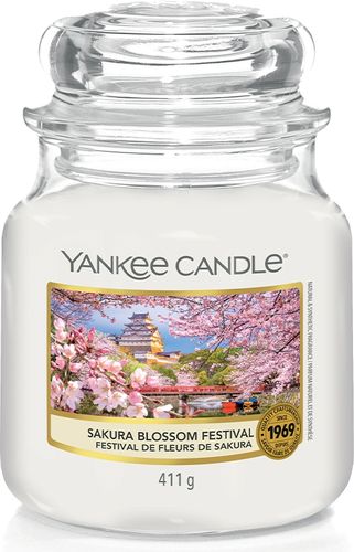Candela Sakura Blossom Festival Giara Media 411 gr YANKEE CANDLE