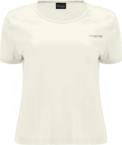 T-shirt crop top comfort in jersey leggero