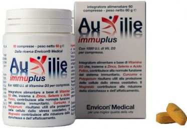 Auxilie Immuplus Junior Deglutibile 30 Compresse - Envicon Medical Srl