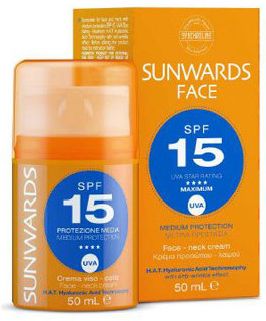 Sunwards Face Cream Spf 15 50 Ml - General Topics Srl