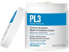 Pl3 Crema Idratante Multiprotettiva Corpo 500 Ml - Kelemata Srl