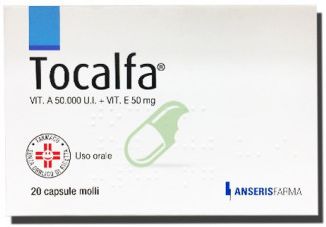 Tocalfa*20 Cps Molli 50.000 Ui+ 50 Mg - Anseris Farma Srl