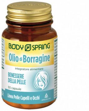 Body Spring Olio Di Borragine 50 Capsule Molli - Angelini Spa
