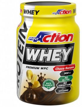 Proaction Whey Choco Banana 900 G - Proaction Srl