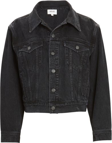 Bianca Denim Jacket, Double Exposure M