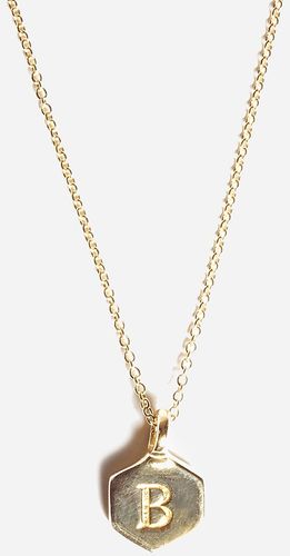 Odette New York&#174; Hex monogram necklace