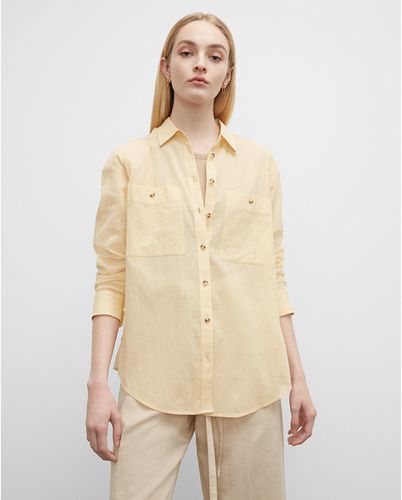 Banana Cream Marnee Shirt in Size L