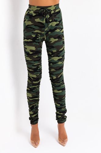Rough Ridin Stacked Camo French Terry Pant