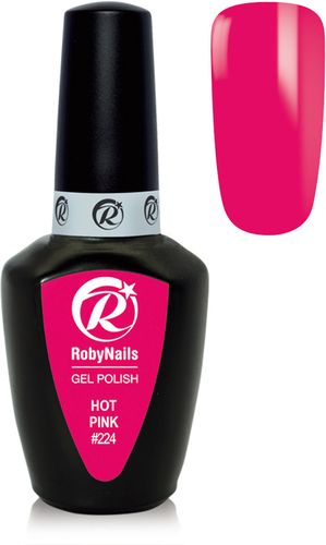 Gel Polish 224 Hot Pink Roby Nails 8 ml