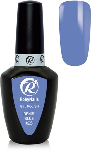 Gel Polish 226 Denim Blue Roby Nails 8 ml